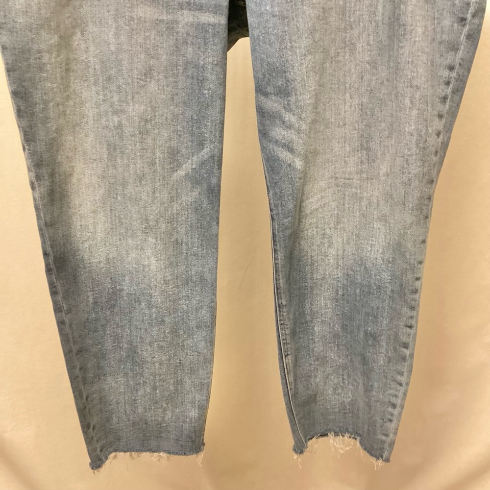 Kut From The Kloth 22W Rachael Fab Ab Mom Jeans High Rise Frayed Hems Stretch - Picture 5 of 12